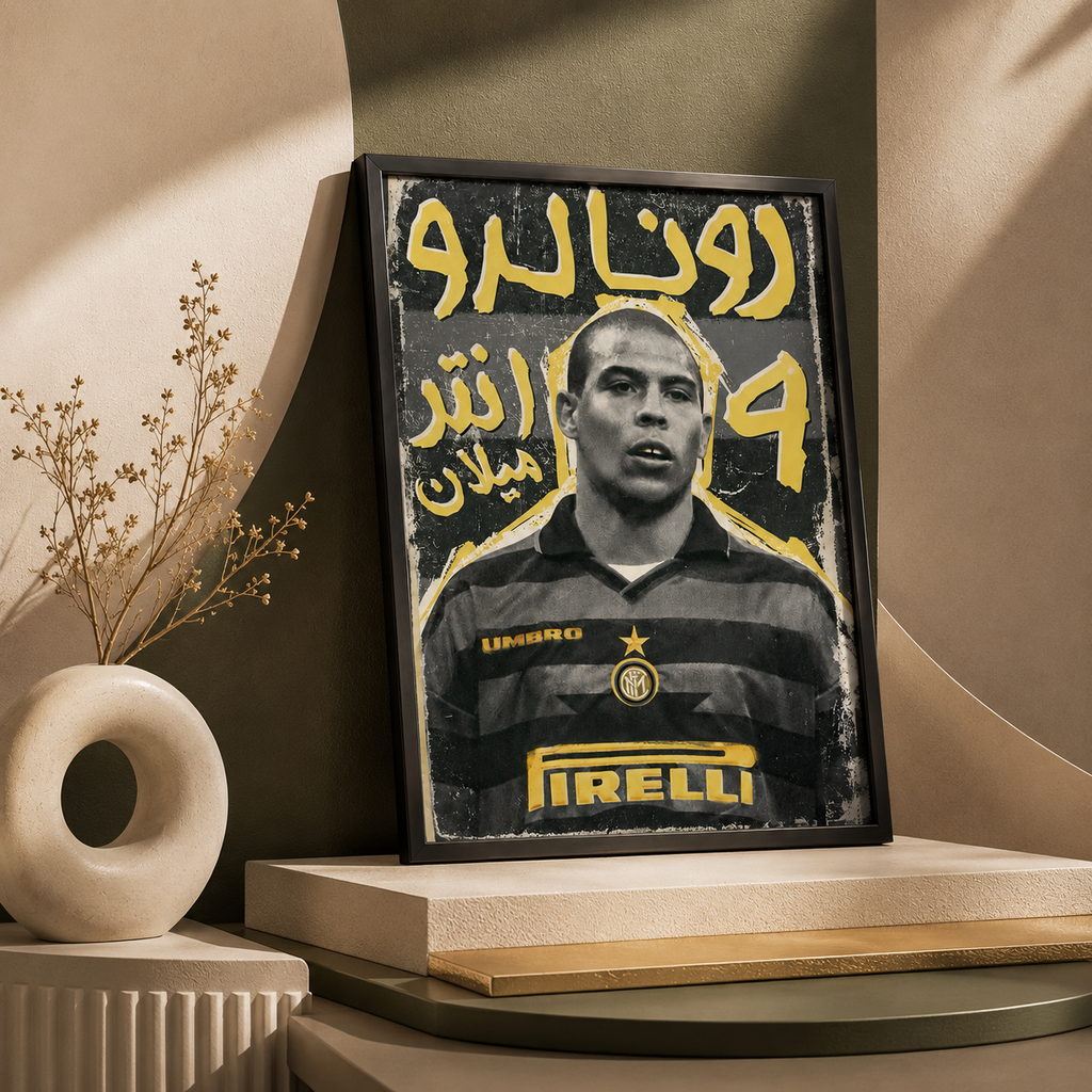 لوحة رونالدو نازاريو — ظاهرة إنتر ميلان | GH-F045
