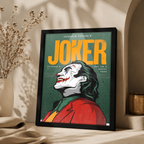 Put On a Happy Face — Joker Framed Wall Art | GH-F062