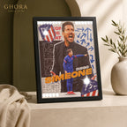 Touchline Boss — Simeone Football Framed Wall Art | GH-F108