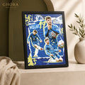 لوحة ماونت — لاعب الوسط الأزرق | GH-F121