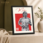 Croatia Ten — Modric Football Framed Wall Art | GH-F125