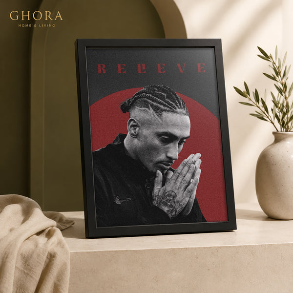 Believe — Athlete Motivation Motivational Framed Wall Art | GH-F129