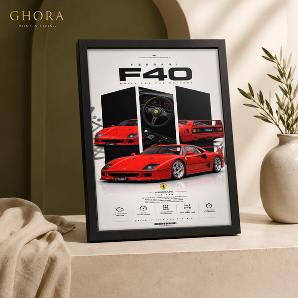 لوحة فيراري إف 40 — الإرث | GH-F138