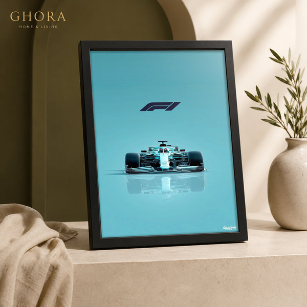Blue Formula — Formula Racing Automotive Framed Wall Art | GH-F158