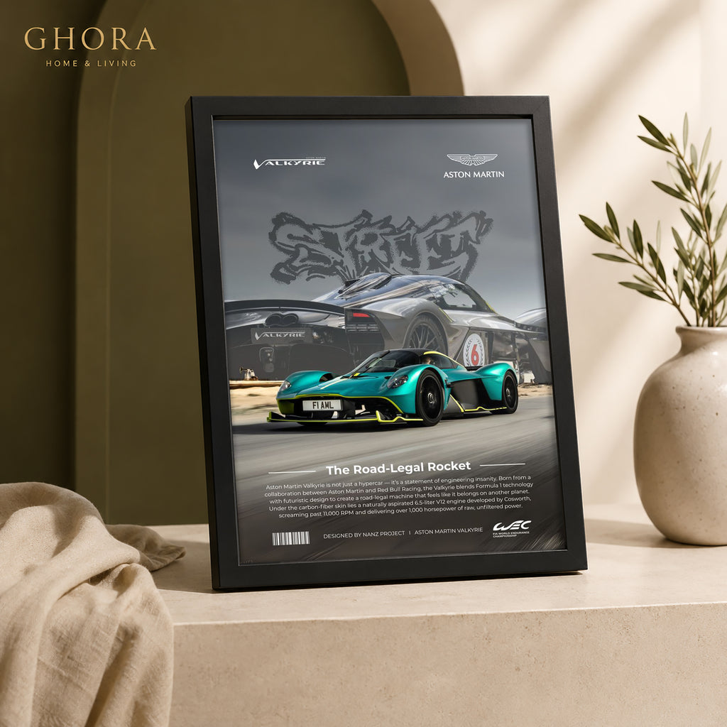Road Legal Rocket — Aston Martin Automotive Framed Wall Art | GH-F175