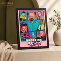 Breaking Bad Pop — Breaking Bad Cinematic Framed Wall Art | GH-F198