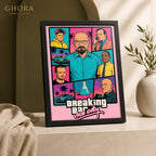Breaking Bad Pop — Breaking Bad Cinematic Framed Wall Art | GH-F198