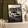 لوحة بورشه 911 — الإرث | GH-F217