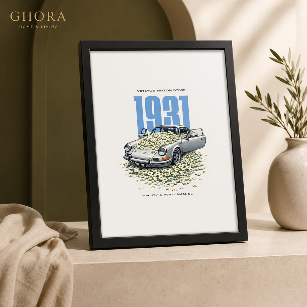 1981 Classic — Classic Coupe Automotive Framed Wall Art | GH-F247