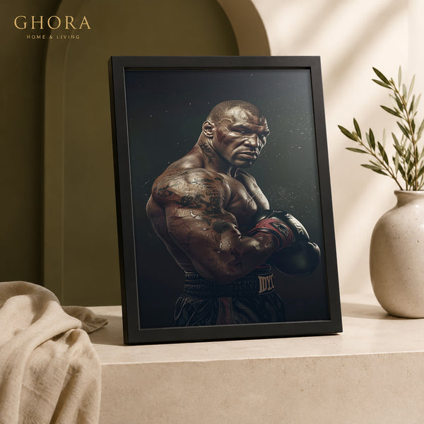 Fighter Focus — Boxing Motivation Motivational Framed Wall Art | GH-F256