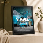 Porsche Street — Porsche Automotive Framed Wall Art | GH-F261