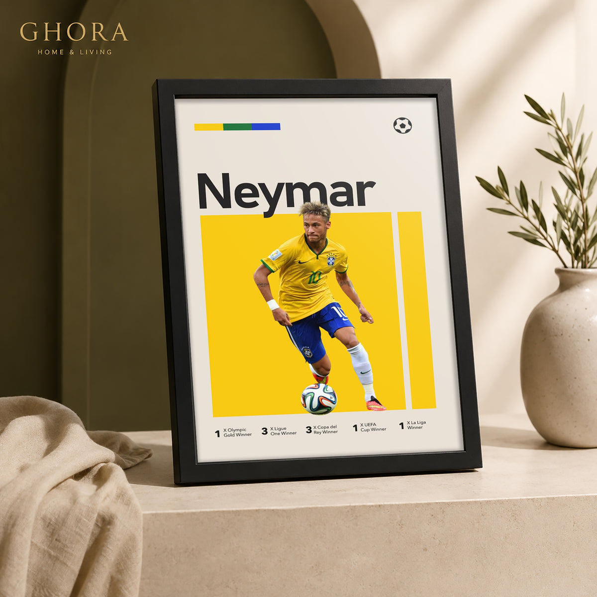 لوحة نيمار — عشرة البرازيل | GH-F291